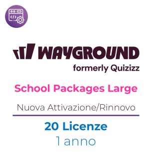 Wayground ( ex Quizizz) School Packages Licenza Medium -...