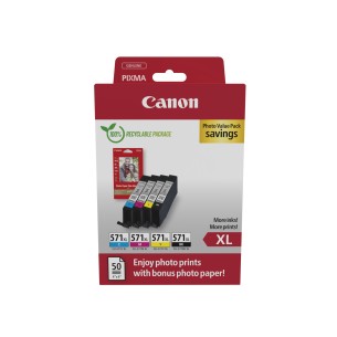 Canon 0332C006 cartuccia d'inchiostro 4 pz Originale Resa...