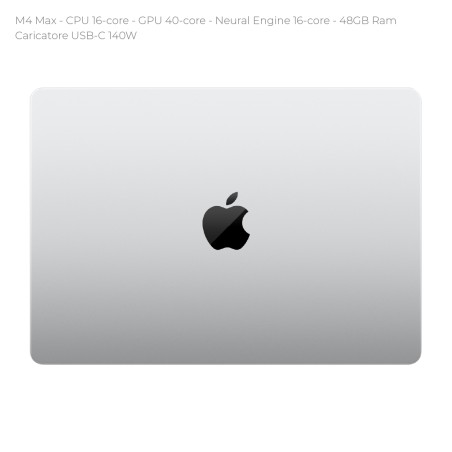Notebook 16" - Apple MacBook Pro - M4 Max CPU 16-core - GPU 40-core - Ram 48GB - SSD 1TB -...