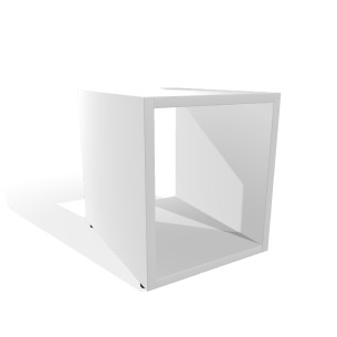 Panca Edera Base Rettangolare - Dimensioni 36,5 x 45 x 42...