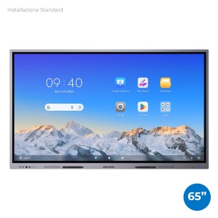 Monitor Touch Hikvision 65" - DS-D5C65RB/A - Serie Pro -...