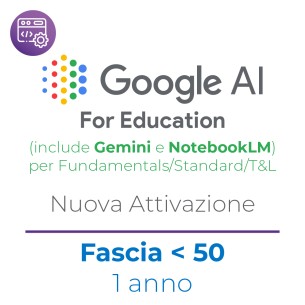 Google AI Pro for Education (include Gemini e NotebookLM)...