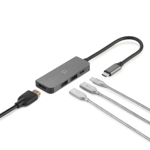 Aiino Essential Hub 4 in 1 per MacBook e iPad