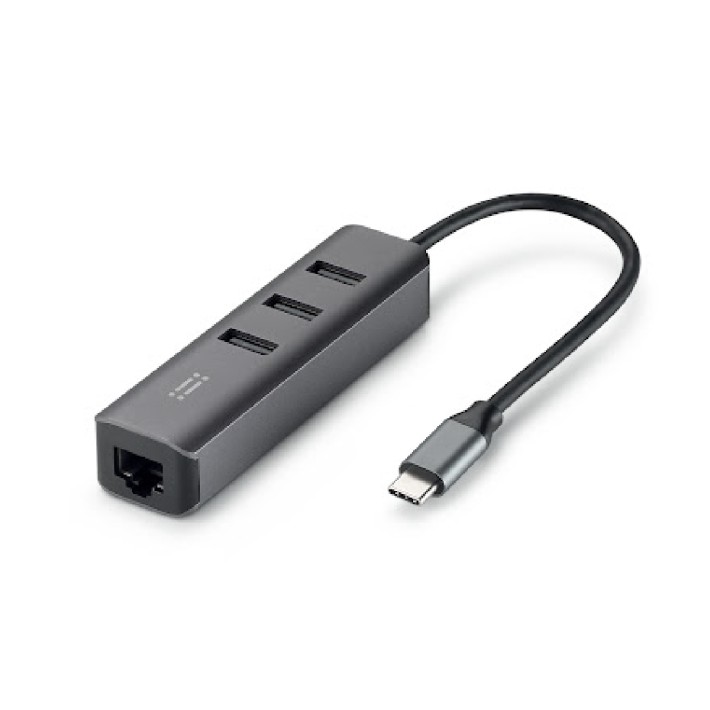 Aiino Link Hub USB-C con 3 porte USB-A e porta...