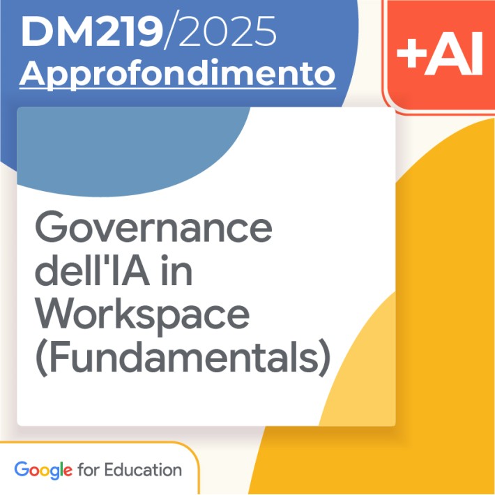 Governance dell'IA in Workspace (Fundamentals) 10h
