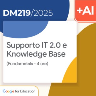 Supporto IT 2.0 e Knowledge Base (Fundamentals) 4h