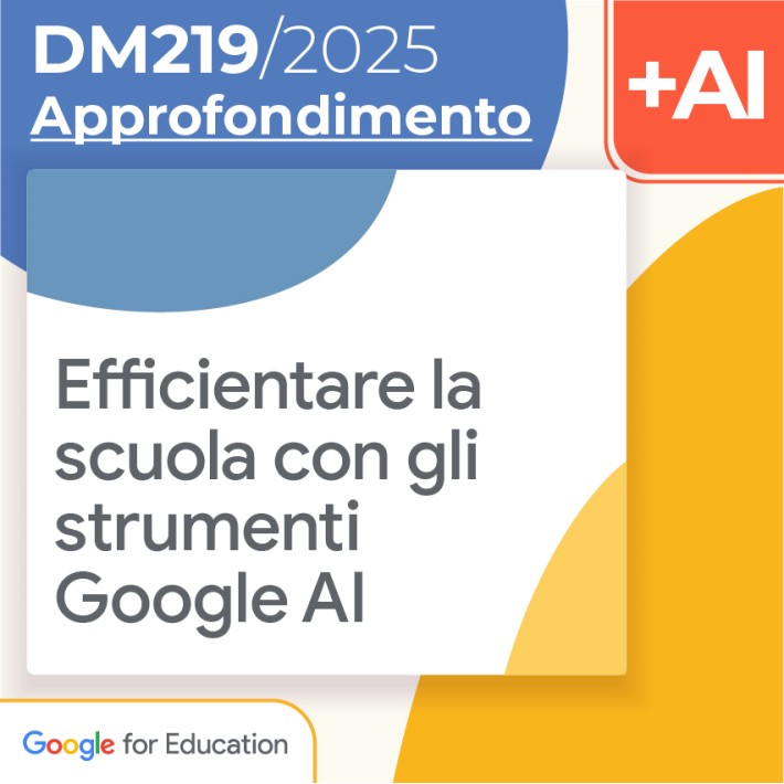 Efficientare la scuola con gli strumenti Google...