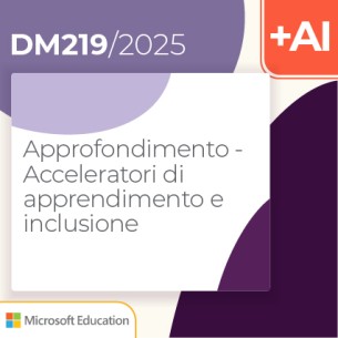 Approfondimento – Acceleratori di apprendimento e...