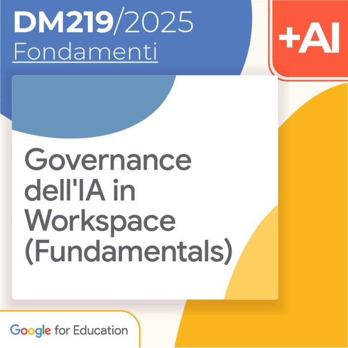 Governance dell'IA in Workspace (Fundamentals) 8h