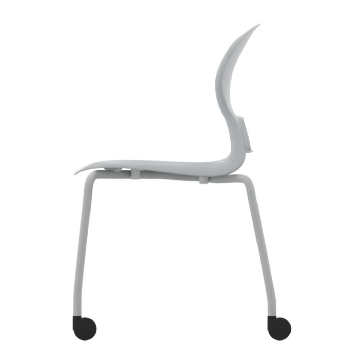 Sedia Gelso 4 Gambe con Ruote - Altezza Seduta...