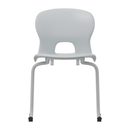 Sedia Gelso Cantilever - Altezza Seduta 46,5 cm - Colore Scocca Grigio Chiaro - Colore...