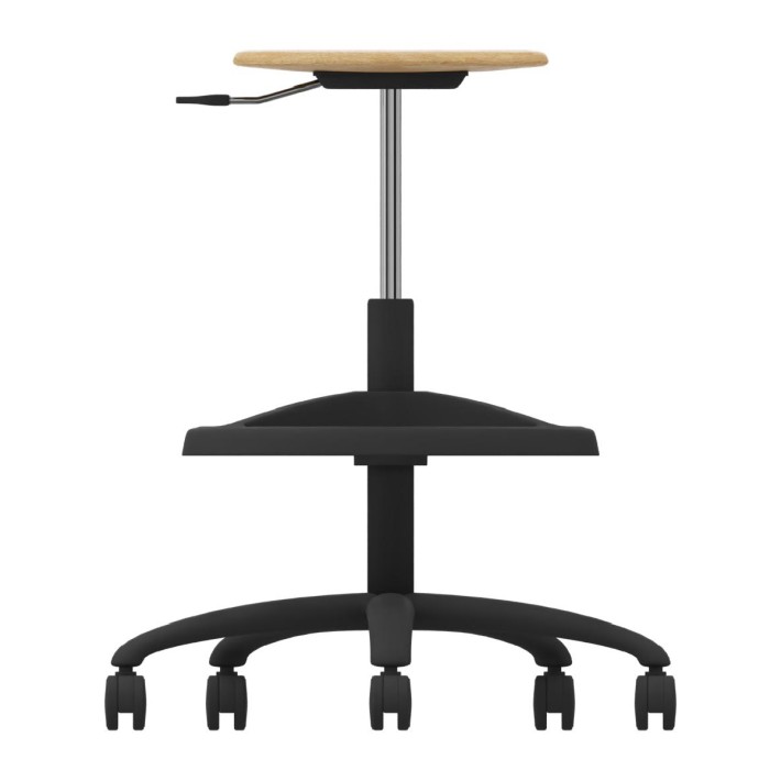 Sgabello Alto Modello GPRO Girevole in Legno...
