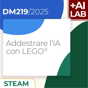 Addestrare l’IA con LEGO 2h Lab in presenza