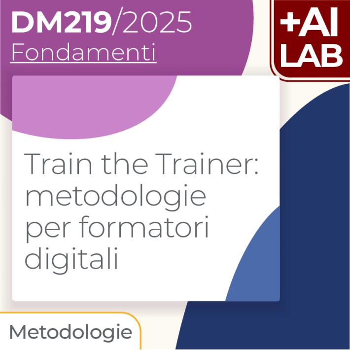 Train the Trainer: metodologie per formatori...