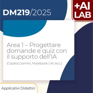 Area 1 – Progettare domande e quiz con il supporto...