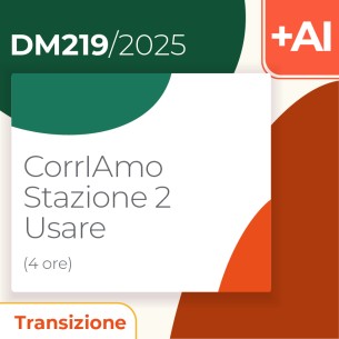 CorrIAmo Stazione 2 – Usare 4h Formazione on line