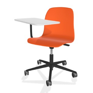 Sedia Pioppo con Ruote - Tavoletta da 29x47,8 cm -...