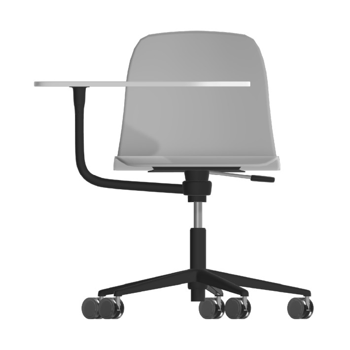 Sedia Pioppo con Ruote - Tavoletta da 29x47,8...