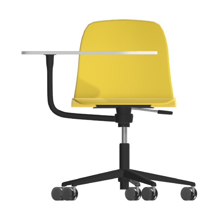 Sedia Pioppo con Ruote - Tavoletta da 29x47,8...