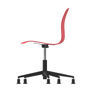 Sedia Pioppo Girevole con Piedini - Altezza Regolabile da... 2