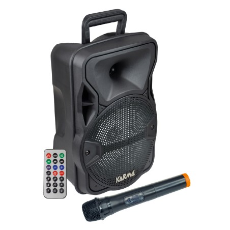 Cassa Amplificata - Karma LX 8 - 1 Micrfono Wireless - 300W PMPO