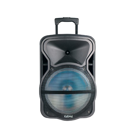 Cassa Amplificata - Karma LX12 - 1 Microfono Wireless + 1 Microfono con il filo + Treppiede...