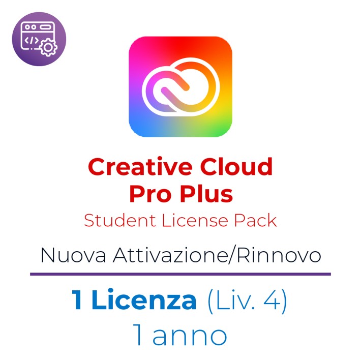 Creative Cloud Pro Plus Enterprise HED Student...