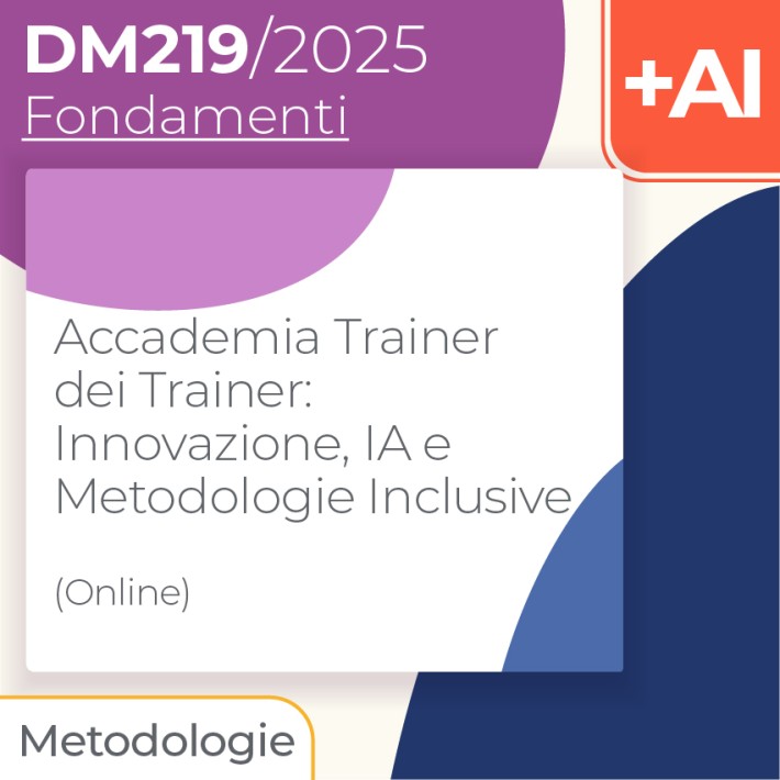 Accademia Trainer dei Trainer: Innovazione, IA...