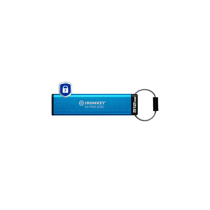 Kingston Technology IronKey Keypad 200C USB-C...