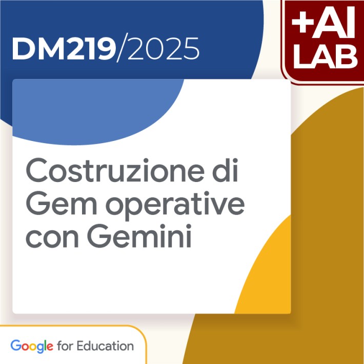 Costruzione di Gem operative con Gemini 2h Lab...