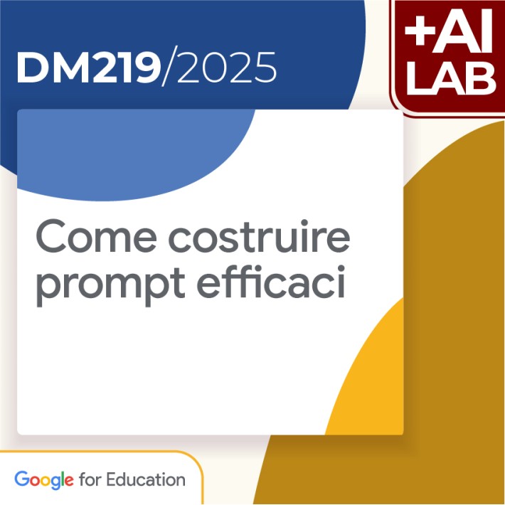 Come costruire prompt efficaci 2h Lab in presenza