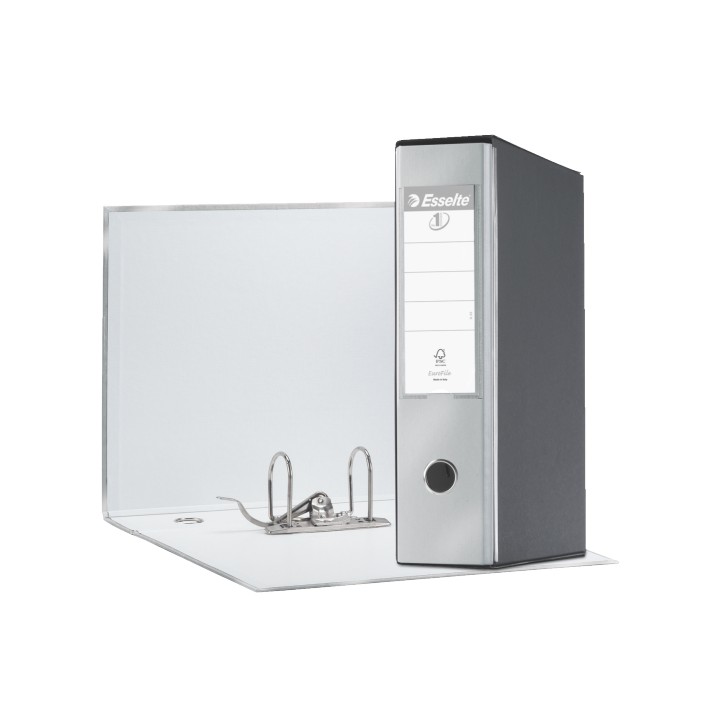 Esselte EUROFILE raccoglitore ad anelli Grigio