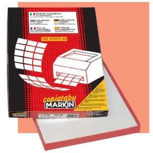 Markin 210C520 etichetta autoadesiva Bianco 300 pz