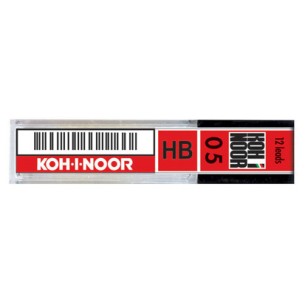 Koh-I-Noor Astuccio 12 mine HB 0,5mm E205-HB