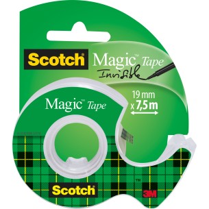 Scotch Nastro adesivo ® Magic™ 19mm x 7.5m con chiocciola