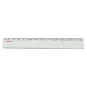 ARDA 18280 Righello da scrivania 800 mm Alluminio 1 pz