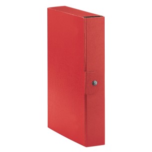 Esselte Eurobox raccoglitore Rosso Cartoncino