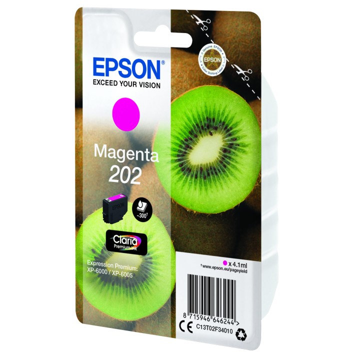 Epson Kiwi Singlepack Magenta 202 Claria...