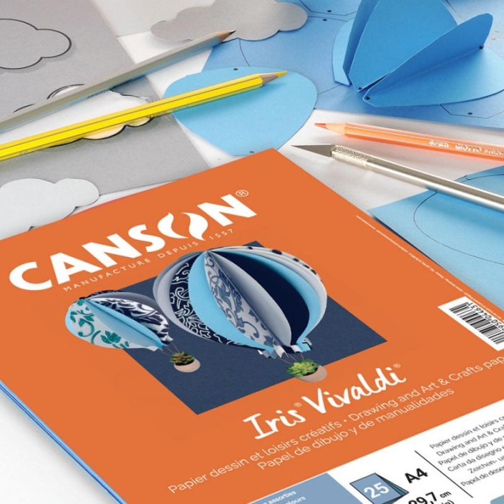 Canson Iris Vivaldi Foglio d'arte 25 fogli