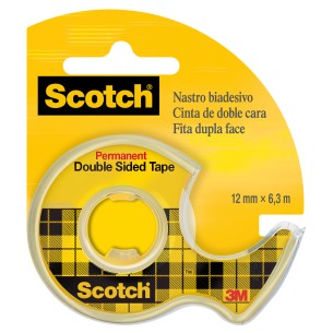 Scotch Nastro biadesivo trasparente ® 12mm x 6.3m