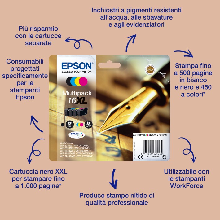 Epson Pen and crossword Singlepack Magenta 16...