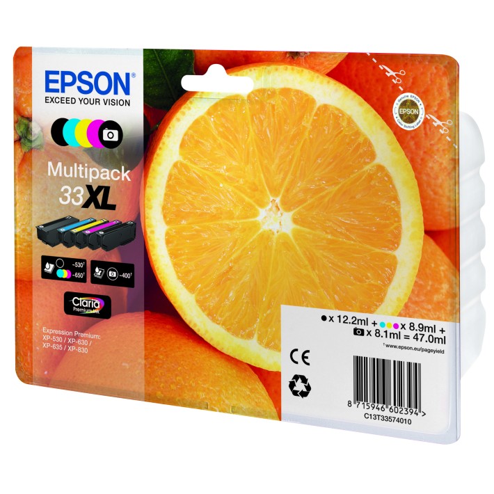 Epson Oranges Multipack 5 colori Claria Premium...
