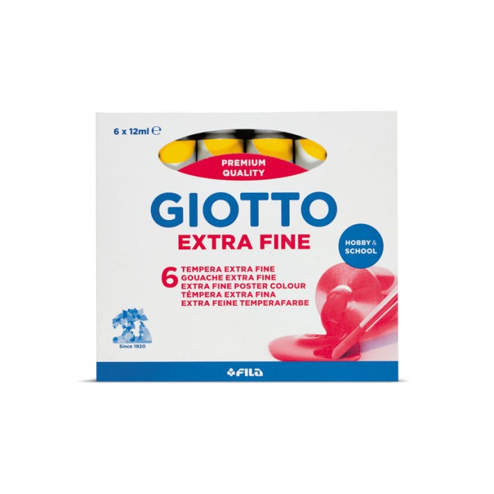 Giotto 352002 colore a tempera 12 ml Tubo Giallo