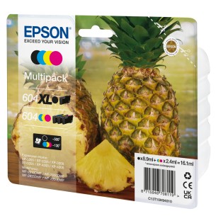 Epson 604XL cartuccia d'inchiostro 4 pz Originale Resa...