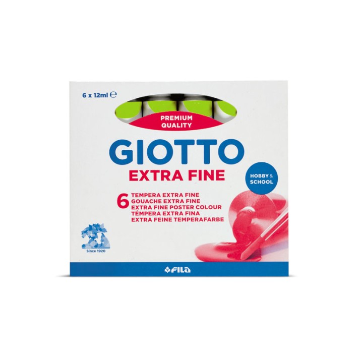 Giotto 352011 colore a tempera 12 ml Tubo Verde