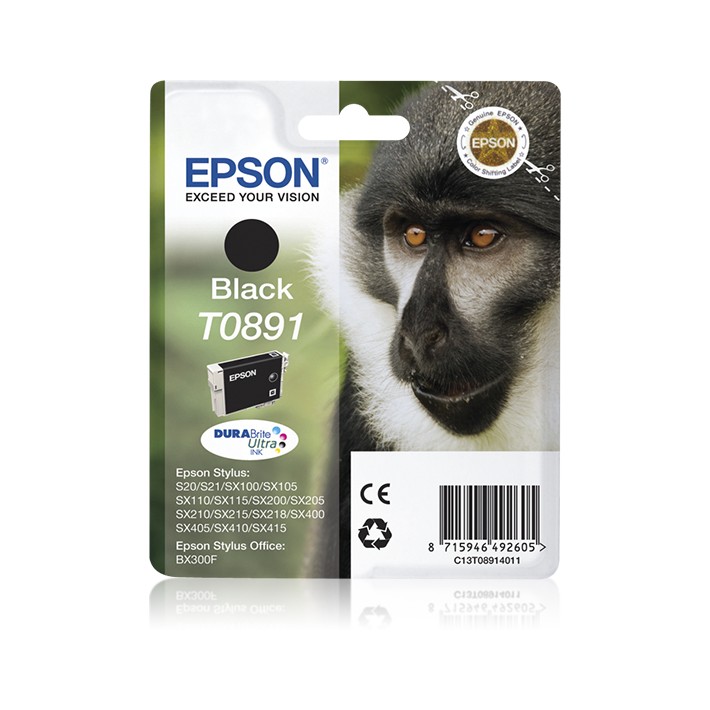 Epson Monkey Inchiostro nero singolo DURABrite...