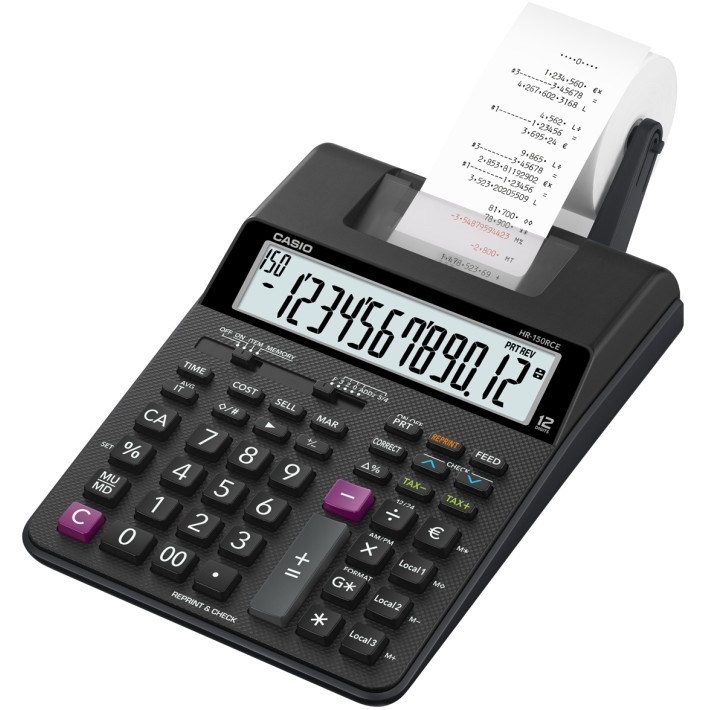 Casio HR-150RCE calcolatrice Desktop...