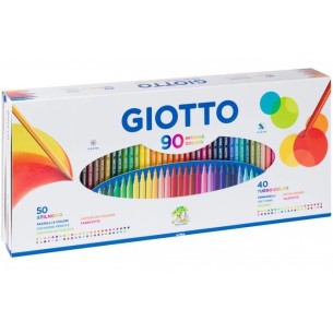 F.I.L.A. In Un'Unica Confezione 50 Pastelli Giotto...
