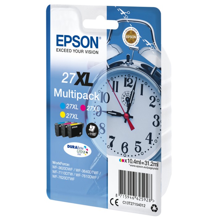 Epson Alarm clock Multipack 3-colour 27XL...