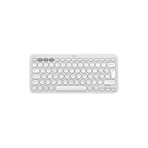 Logitech Pebble Keys 2 K380s tastiera Bluetooth (bianco)